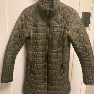 Patagonia puffy Parka (most similar to radalie or nano puff styles)